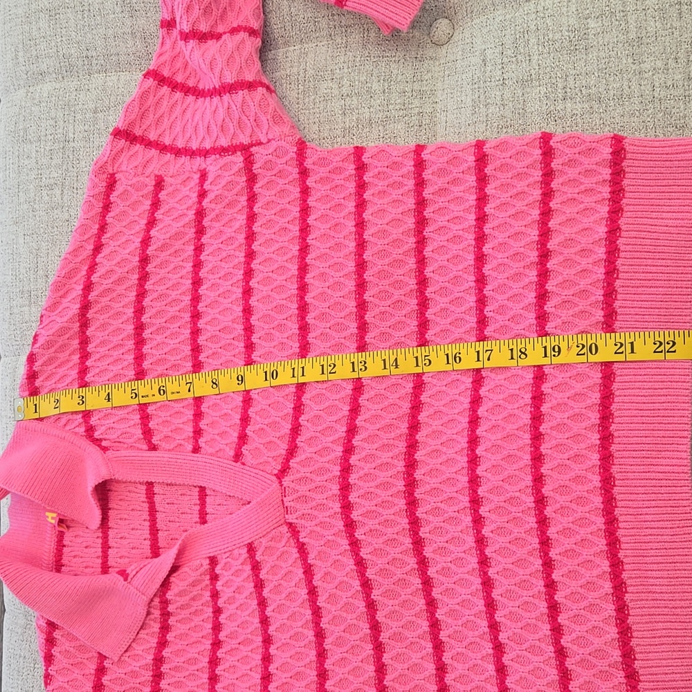 THML Pink Striped Long Sleeved Sweater - Picture 10 of 10